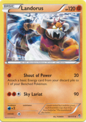 Landorus 58/111 Non-Holo Promo - Theme Deck Exclusive